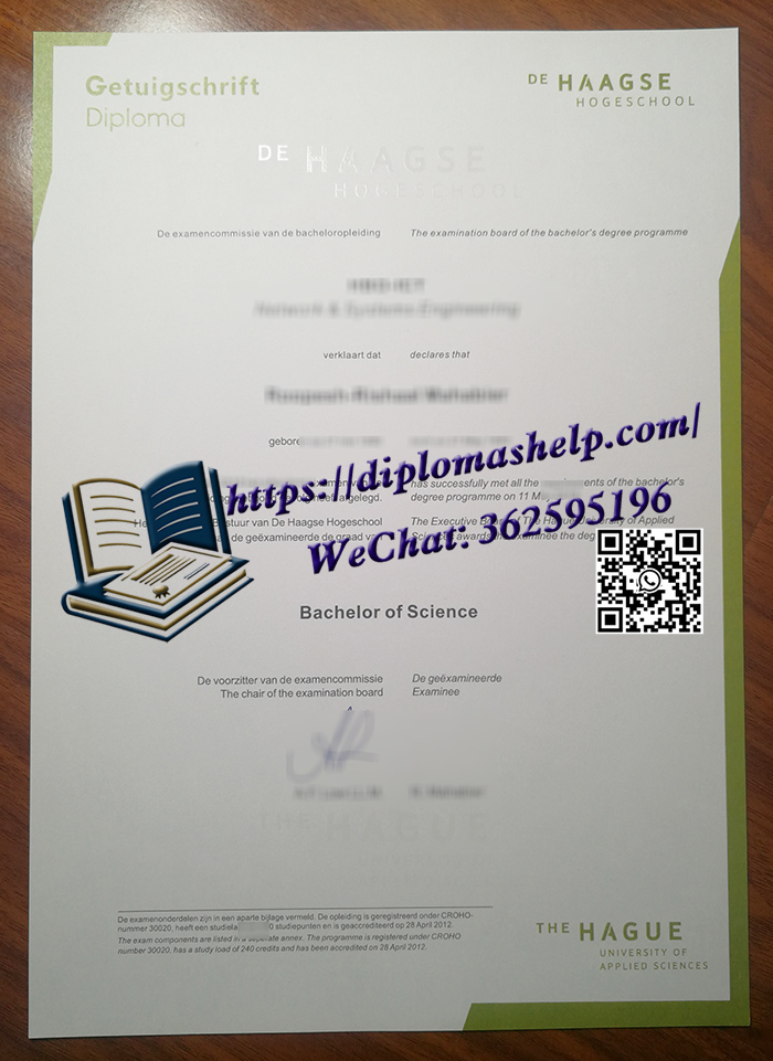 海牙应用科学大学文凭