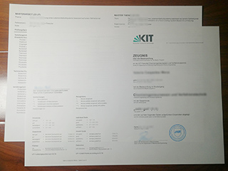 Karlsruher Institut für Technologie zeugnis