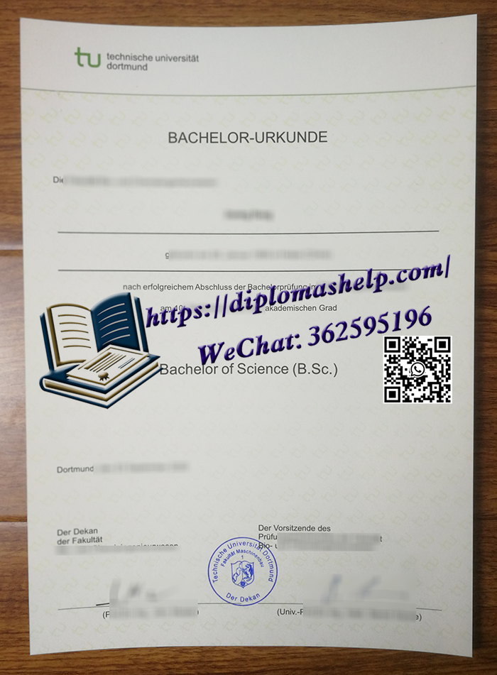 多特蒙德工业大学文凭
