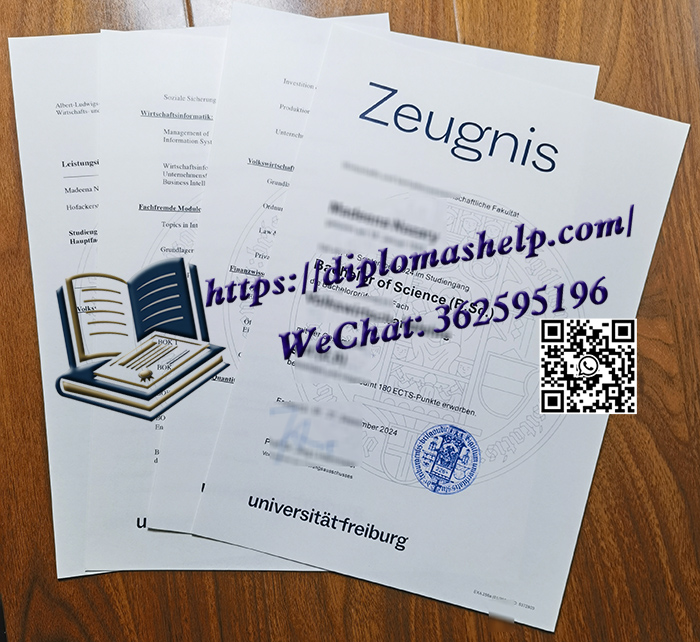 弗莱堡大学成绩单