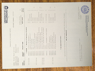 University of Wollongong transcript