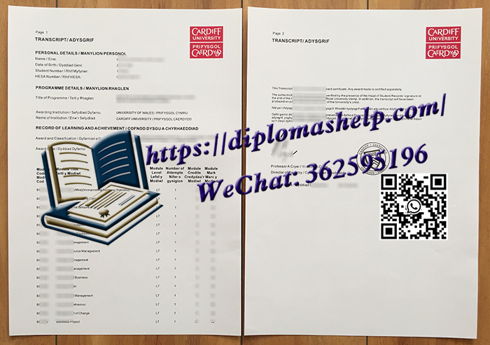 卡迪夫大学成绩单