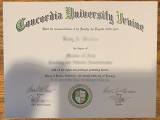 协和大学尔湾分校毕业证书
