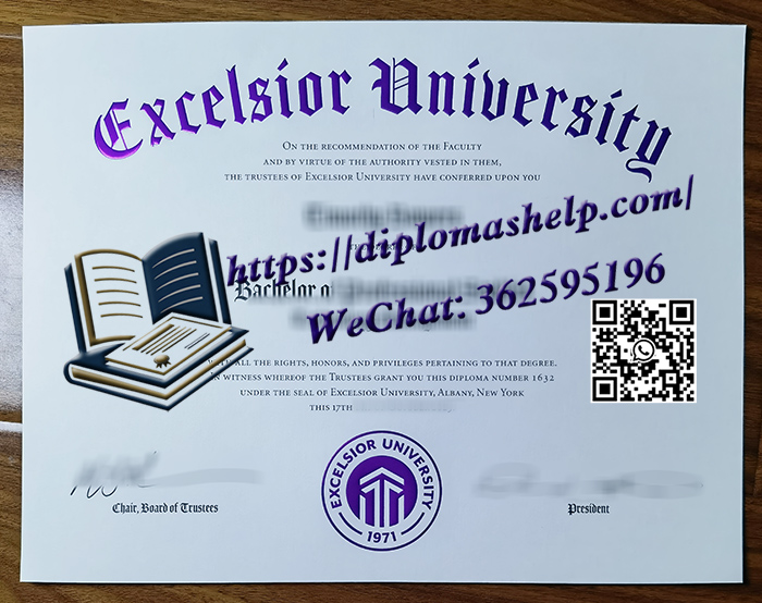 Excelsior University diploma
