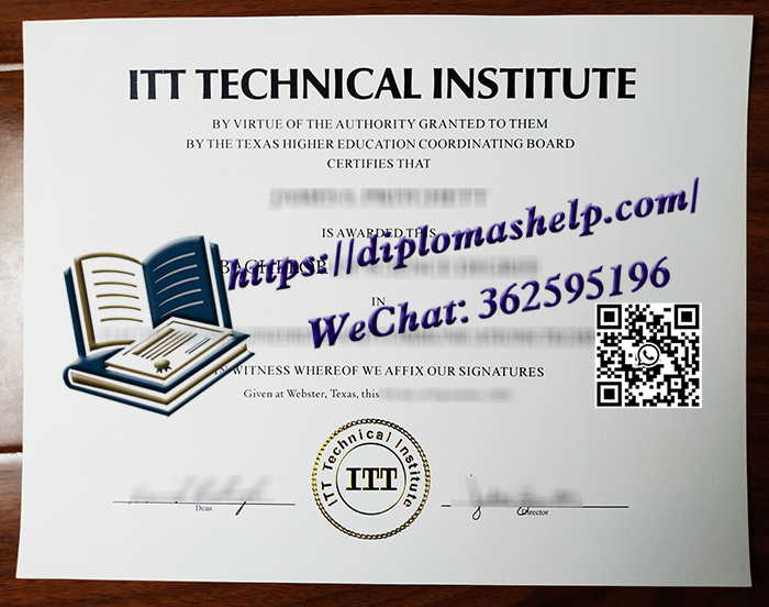 ITT Technical Institute diploma