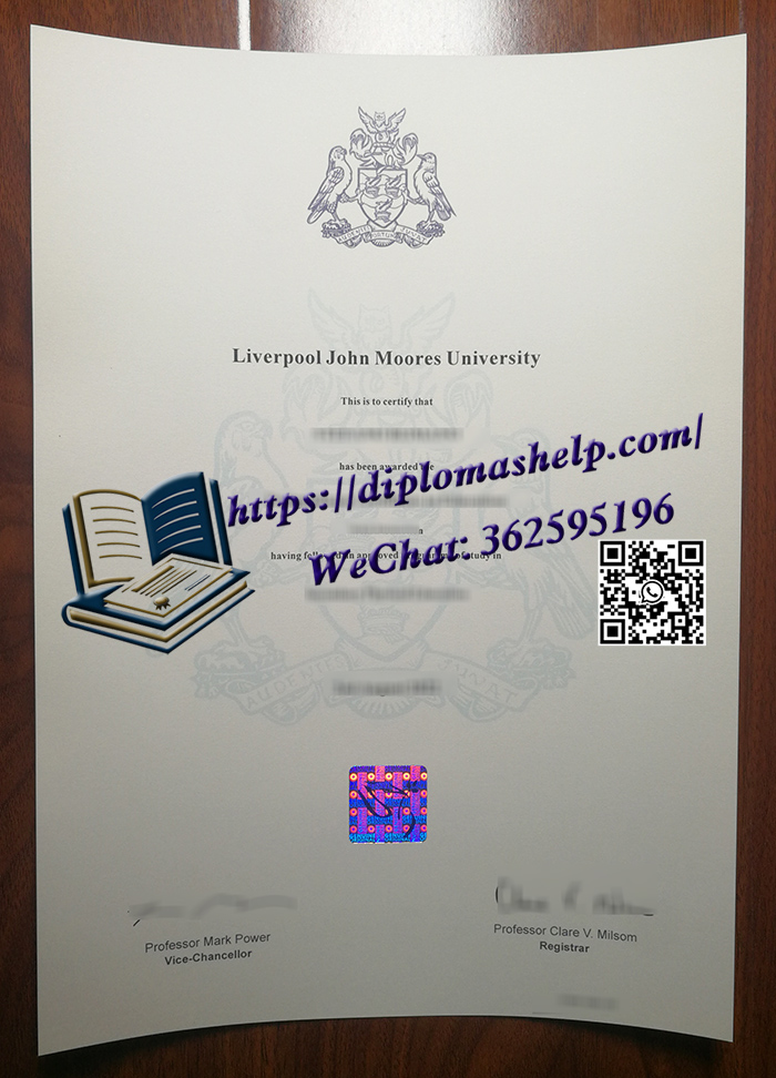 利物浦约翰摩尔斯大学文凭