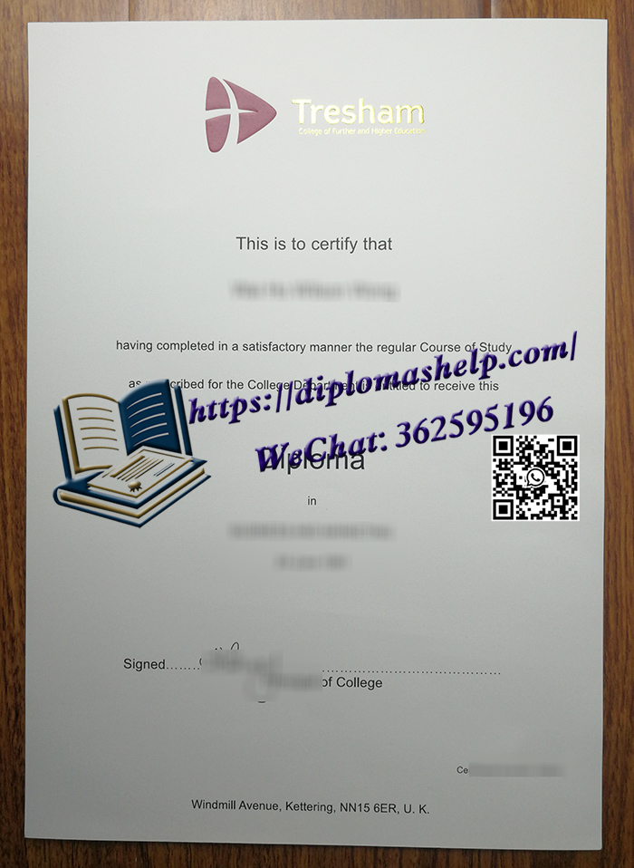 Tresham College of Further and Higher Education diploma