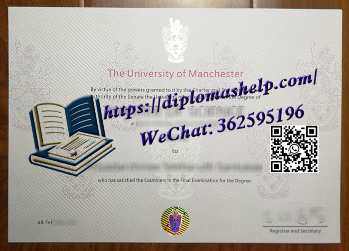曼彻斯特大学毕业证书
