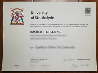 斯特拉斯克莱德大学毕业证书