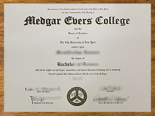 Medgar Evers College degree