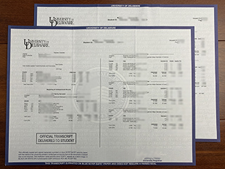 美国特拉华大学成绩单