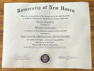 纽黑文大学毕业证书