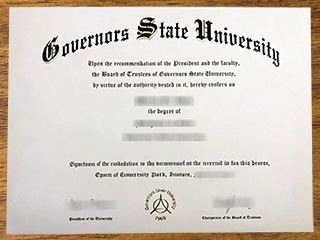 州长州立大学文凭