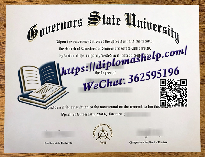 Governors State University diploma