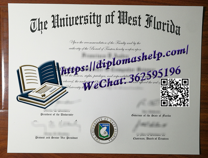 西佛罗里达大学毕业证书