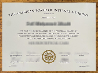 ABIM certificate
