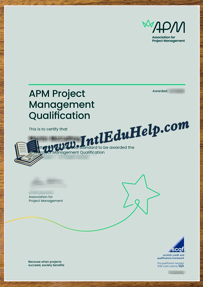 APM certificate