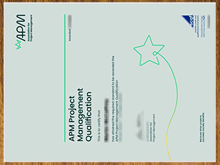 APM certification