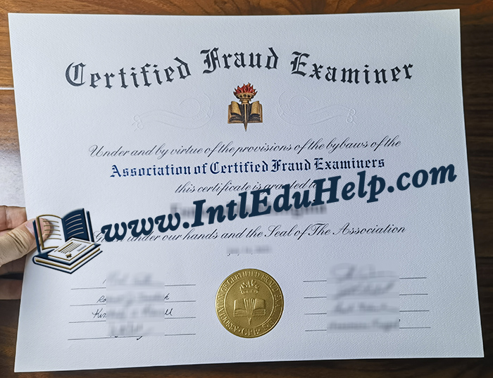 CFE certificate