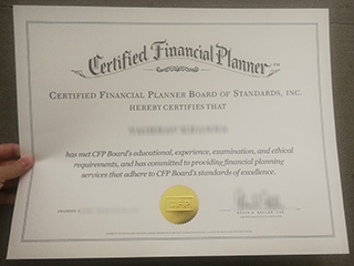 CFP certification