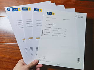 CPA Australia official transcript