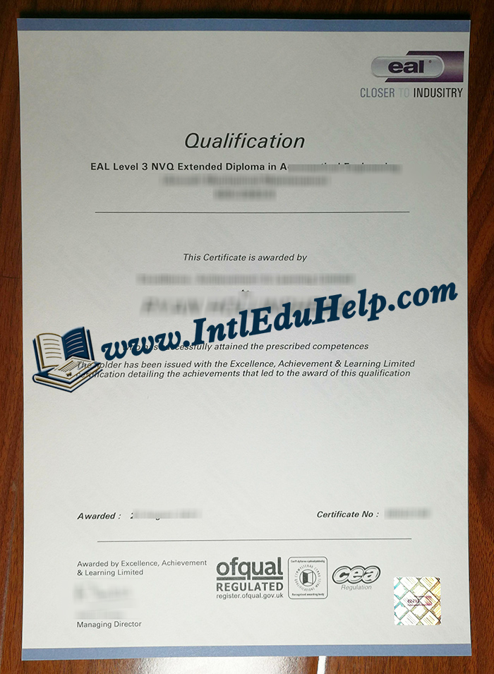 EAL diploma