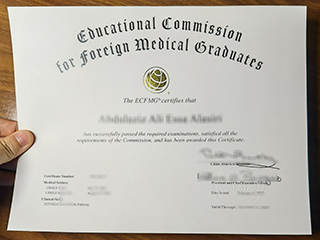 ECFMG certification