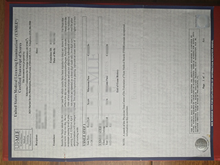 ECFMG official transcript