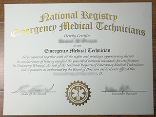 EMT certification