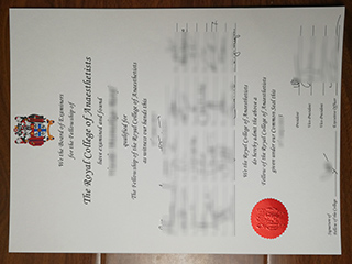 FRCA diploma