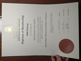 FRCS certificate