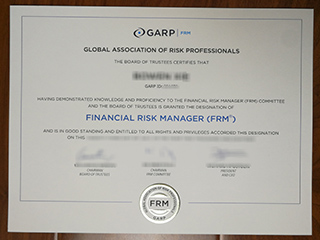 FRM certification