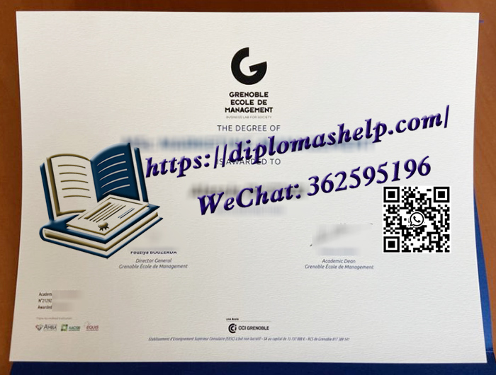 格勒诺布尔管理学院文凭