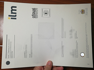 ILM Level 7 certificate