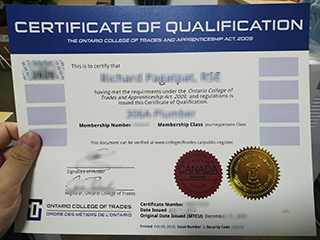 Certificate of Qualification