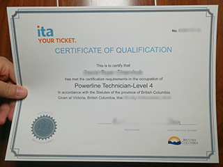 Powerline Technician Level 4 certification