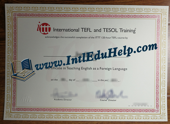 TEFL certificate