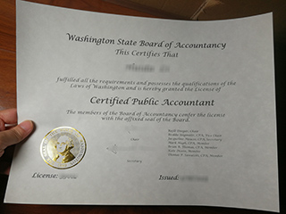 Washington CPA certification