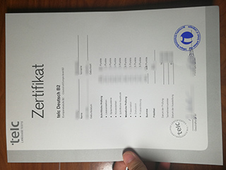 telc Deutsch B2 certificate