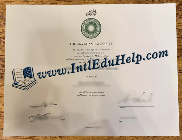 Aga Khan University diploma