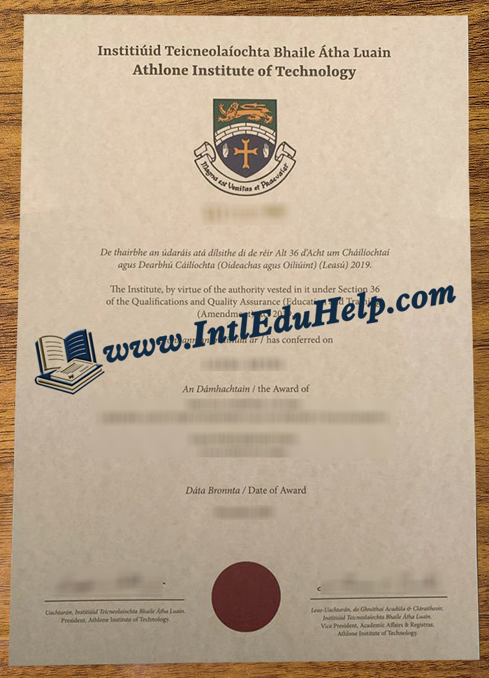 Athlone Institute of Technology diploma