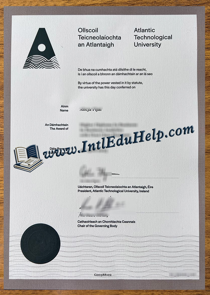 Atlantic Technological University diploma