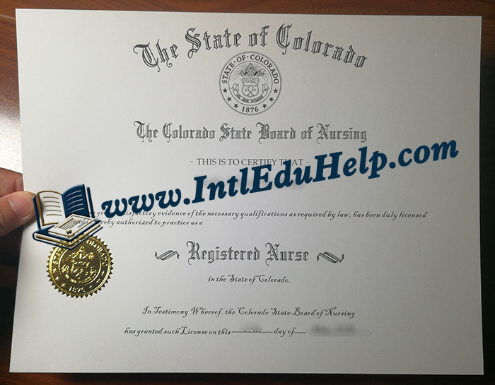 Colorado RN License