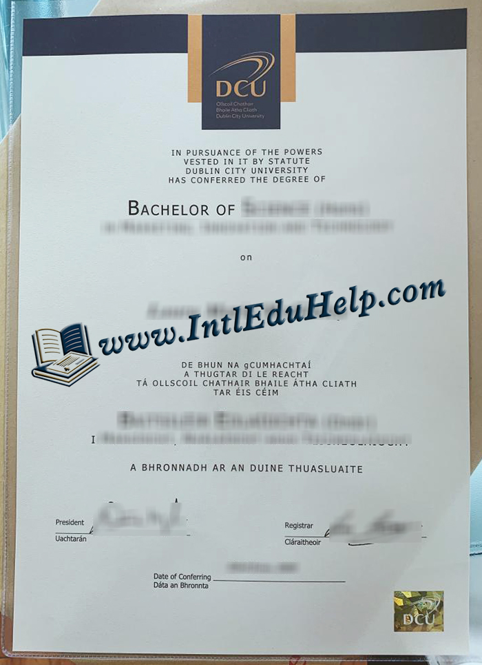 Dublin City University diploma