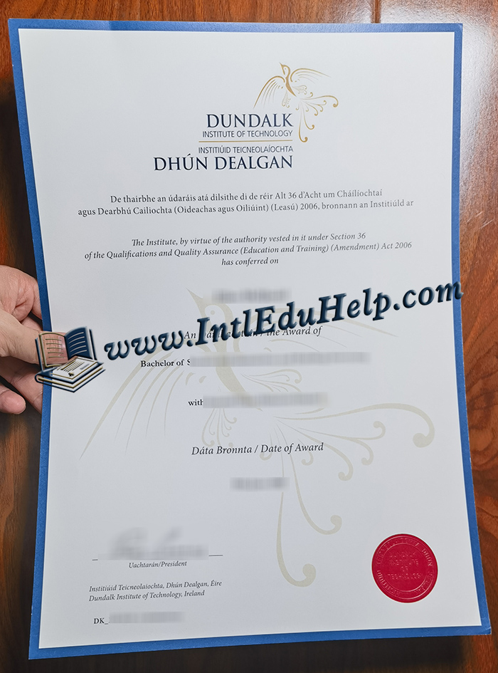 Dundalk Institute of Technology diploma