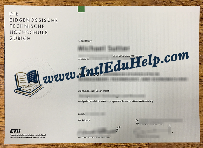 ETH Zürich diploma