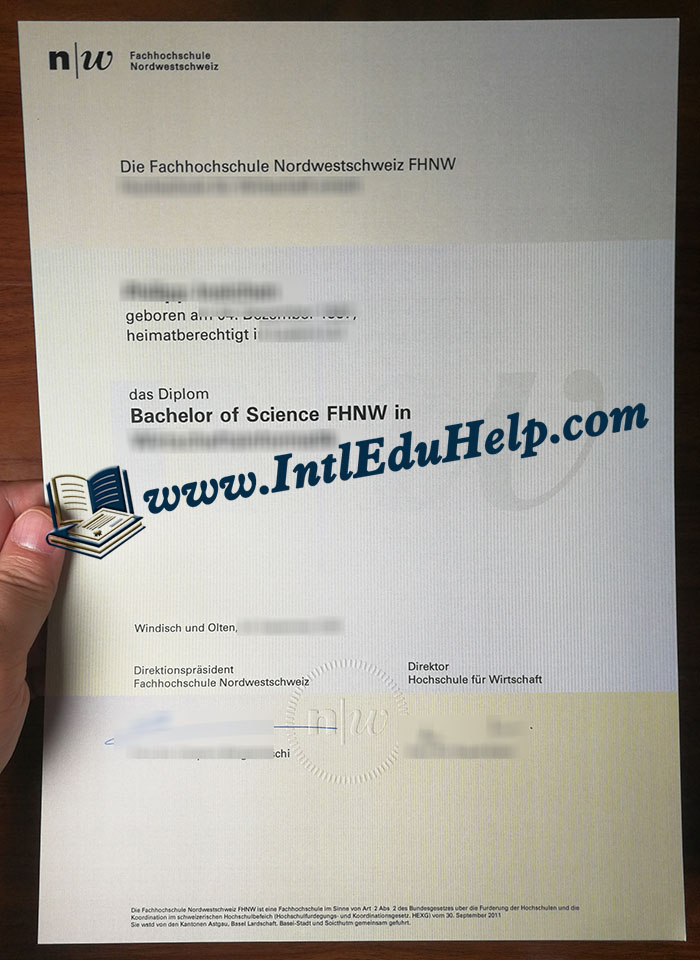 Fachhochschule Nordwestschweiz diploma