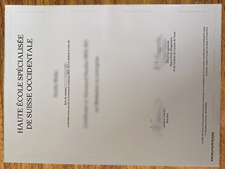 Haute École spécialisée de Suisse occidentale degree
