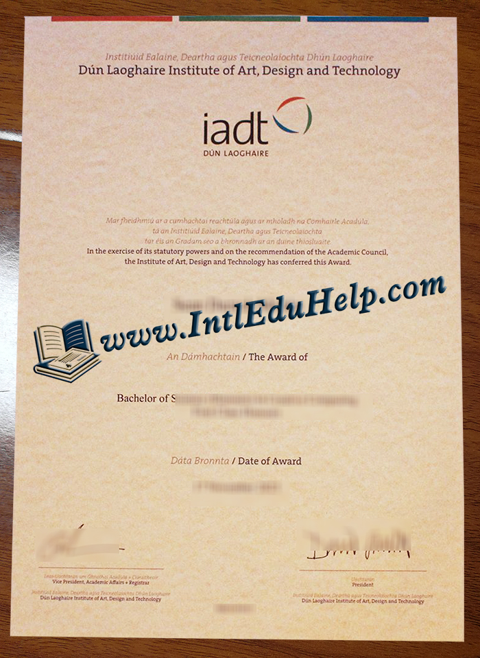 IADT diploma