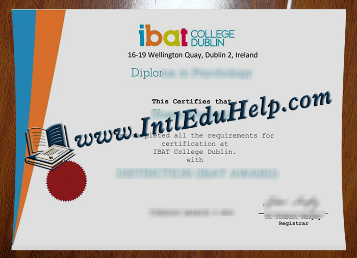 IBAT College Dublin diploma